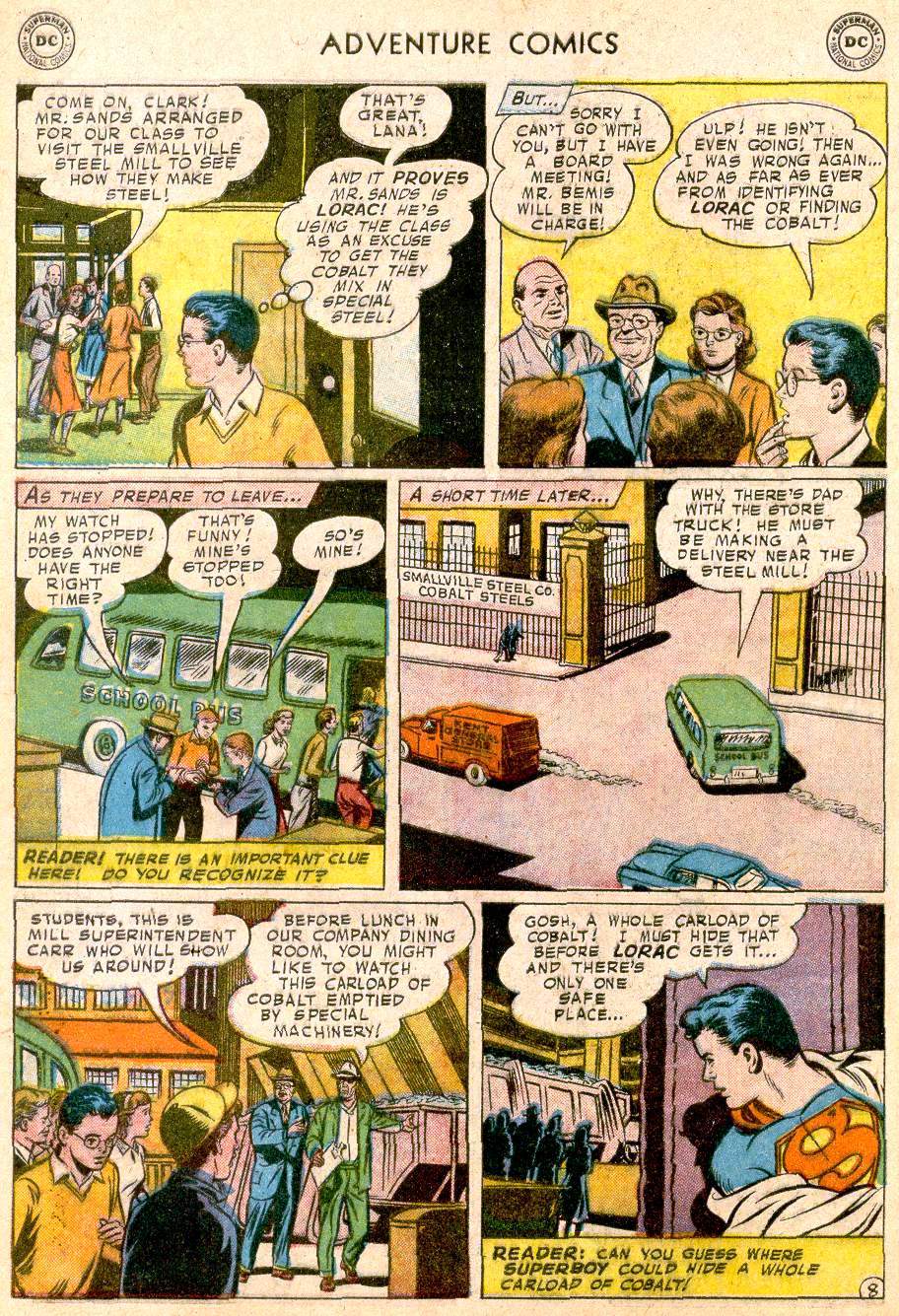 Read online Adventure Comics (1938) comic -  Issue #250 - 10