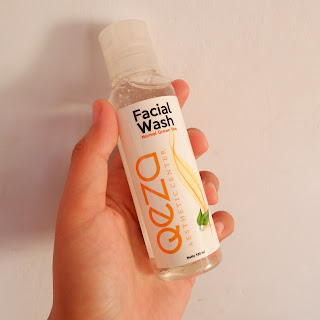 pencuci muka qeza facial wash qeza memberishkan kotoran di wajah