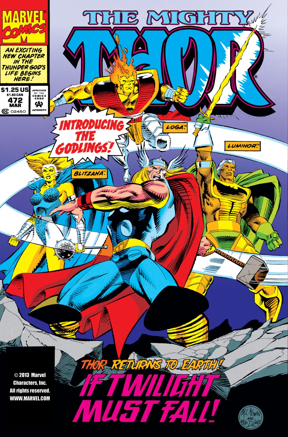Read online Thor (1966) comic -  Issue #472 - 1