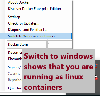 Docker as Linux container