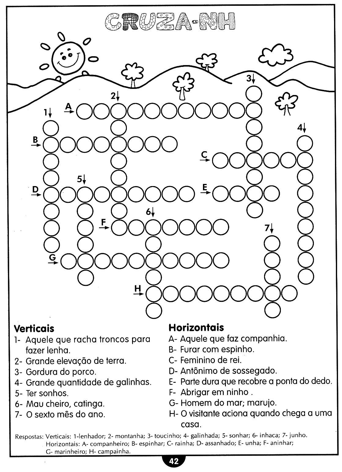 40 Atividades Português (Reforço 4º e 5º Ano) com GABARITO PAG42