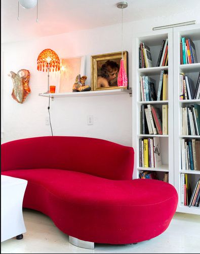 Casa pequena cor de rosa e turquesa. Blog Achados de Decoração decoração casa pequena, decoração cor de rosa, casa de campo