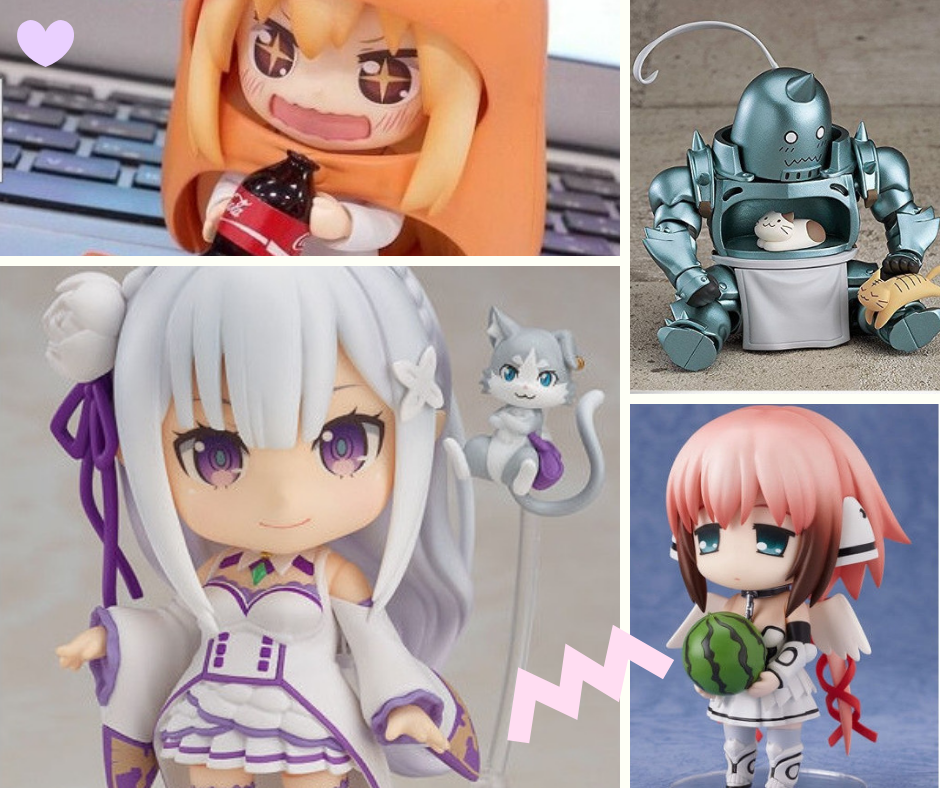 Wishlist Ebay: Nendoroids fofos de animes 