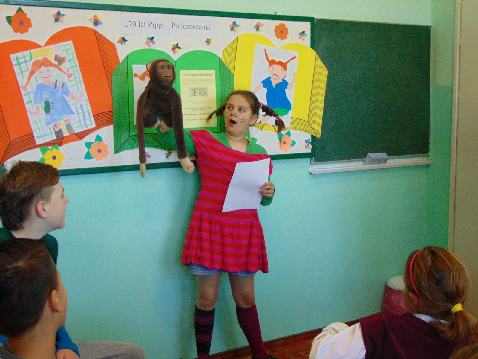 BIBLIOTEKI SZKOLNE ONLINE: Urodziny Pippi!