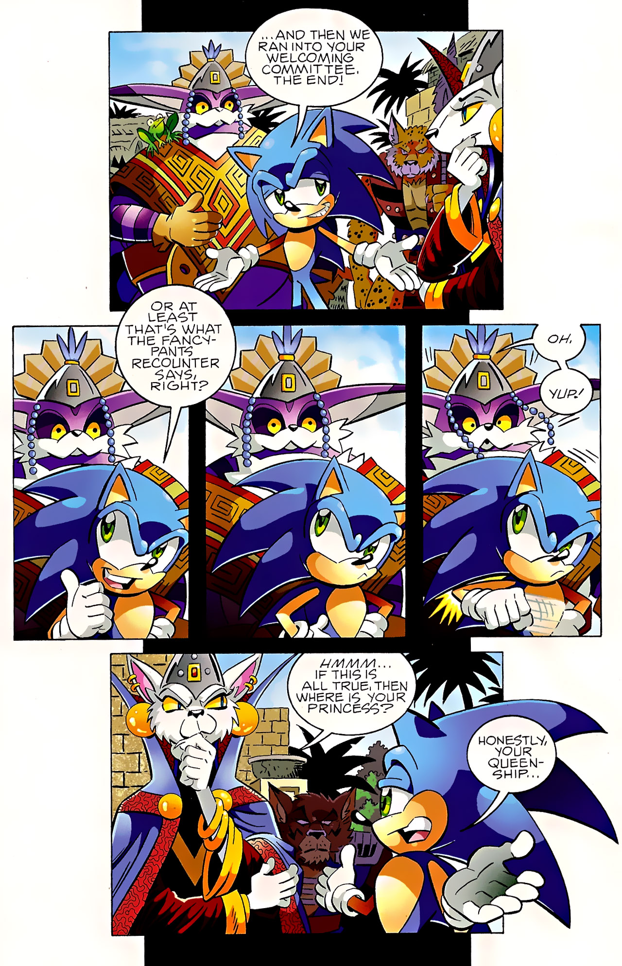 Read online Sonic The Hedgehog comic -  Issue #213 - 14