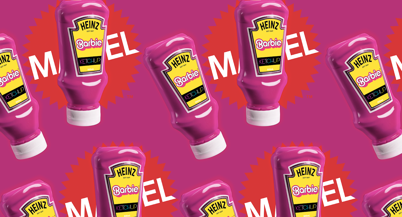 Barbie x Heinz Ketchup Packaging Of The World
