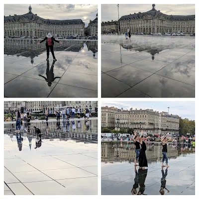 3 days in Bordeaux itinerary: Water Mirror (Le Miroir d'eau)