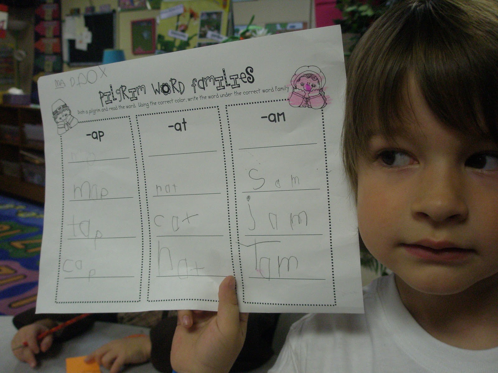 Miss Chamblee's Kinderfriends: Proud of my Pilgrims!