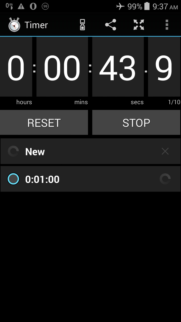 Android Gizmo Collections Stopwatch and Timer Plus