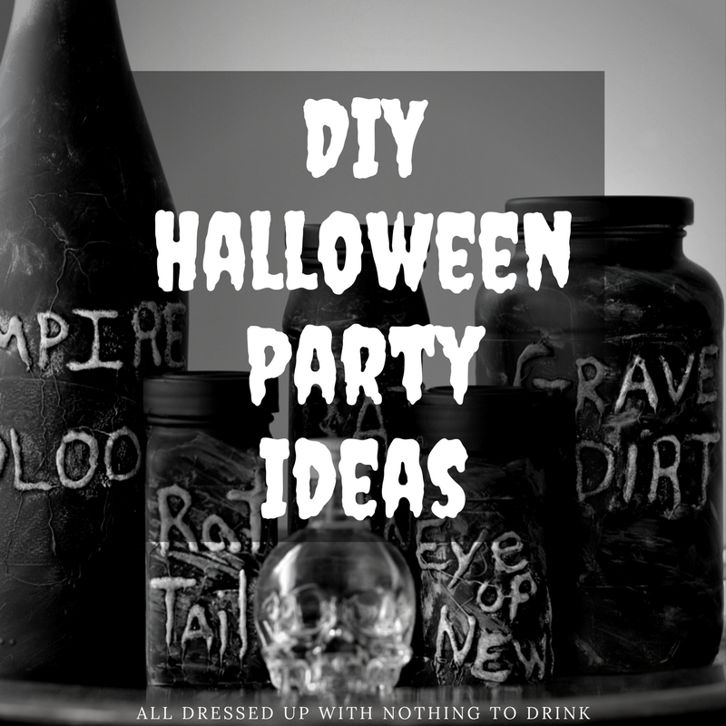 DIY Halloween Party Ideas - All Dressed Up...