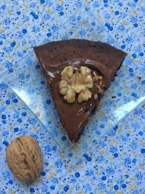 brownie chocolate en sartén receta