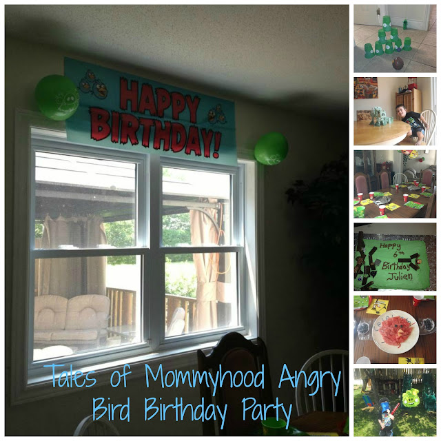 Tales of Mommyhood angry bird party photos