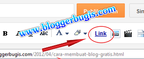 Link, membuat link, cara membuat link, link di blog, link di postinagn, pasang link di template, link di sidebar blog, simpan link di widget gadget blog, cara membuat link download, cara membuat link html