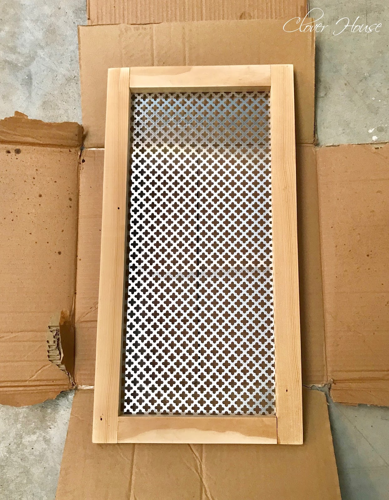Clover House DIY Return Air Vent Grille