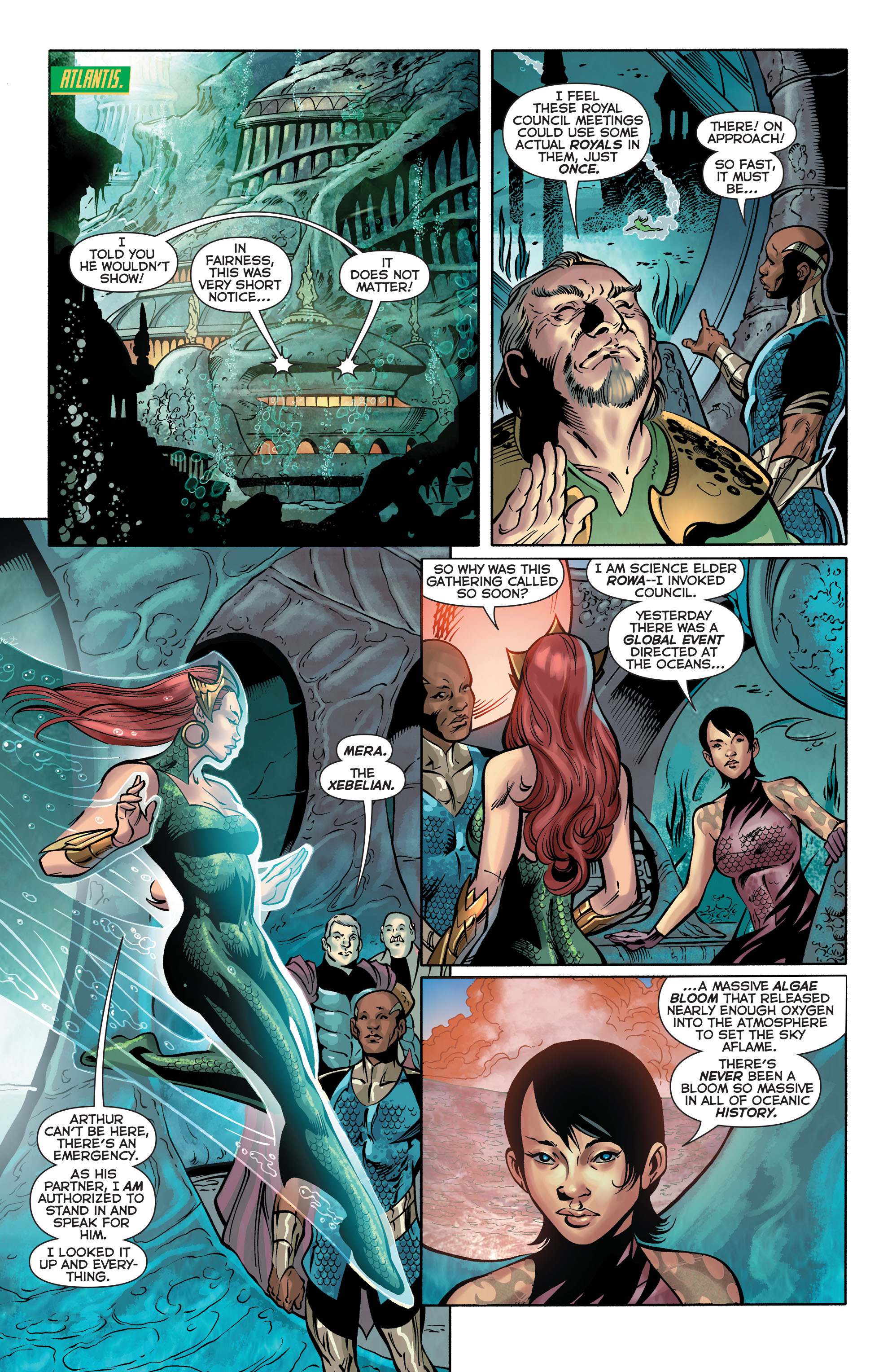 Read online Aquaman (2011) comic -  Issue #29 - 7