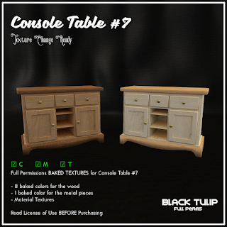 [Black Tulip] Textures - Console Table #7