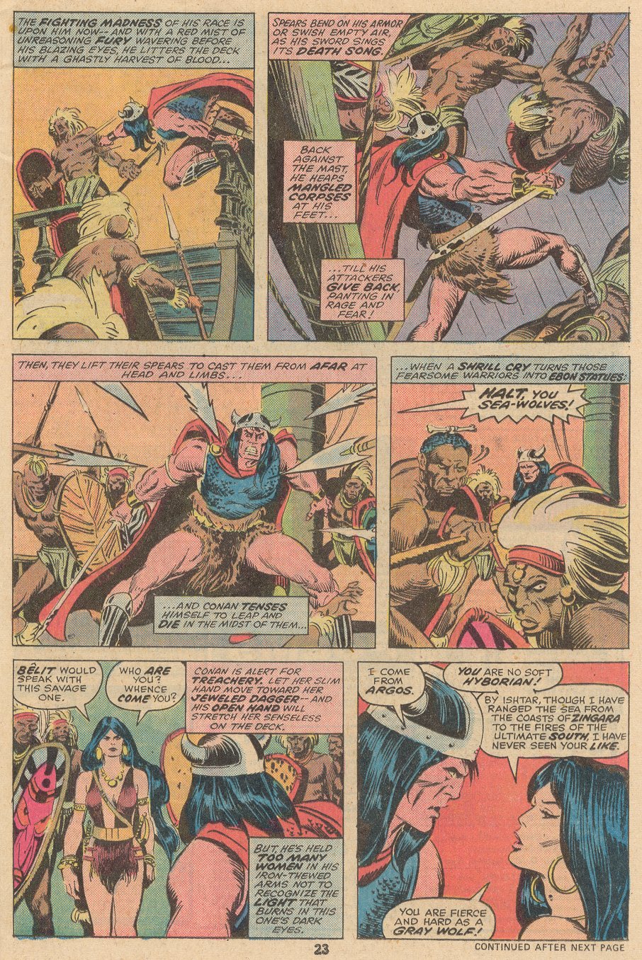 Read online Conan the Barbarian (1970) comic -  Issue #58 - 16