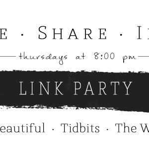 Create - Share - Inspire ~ Link Party #9