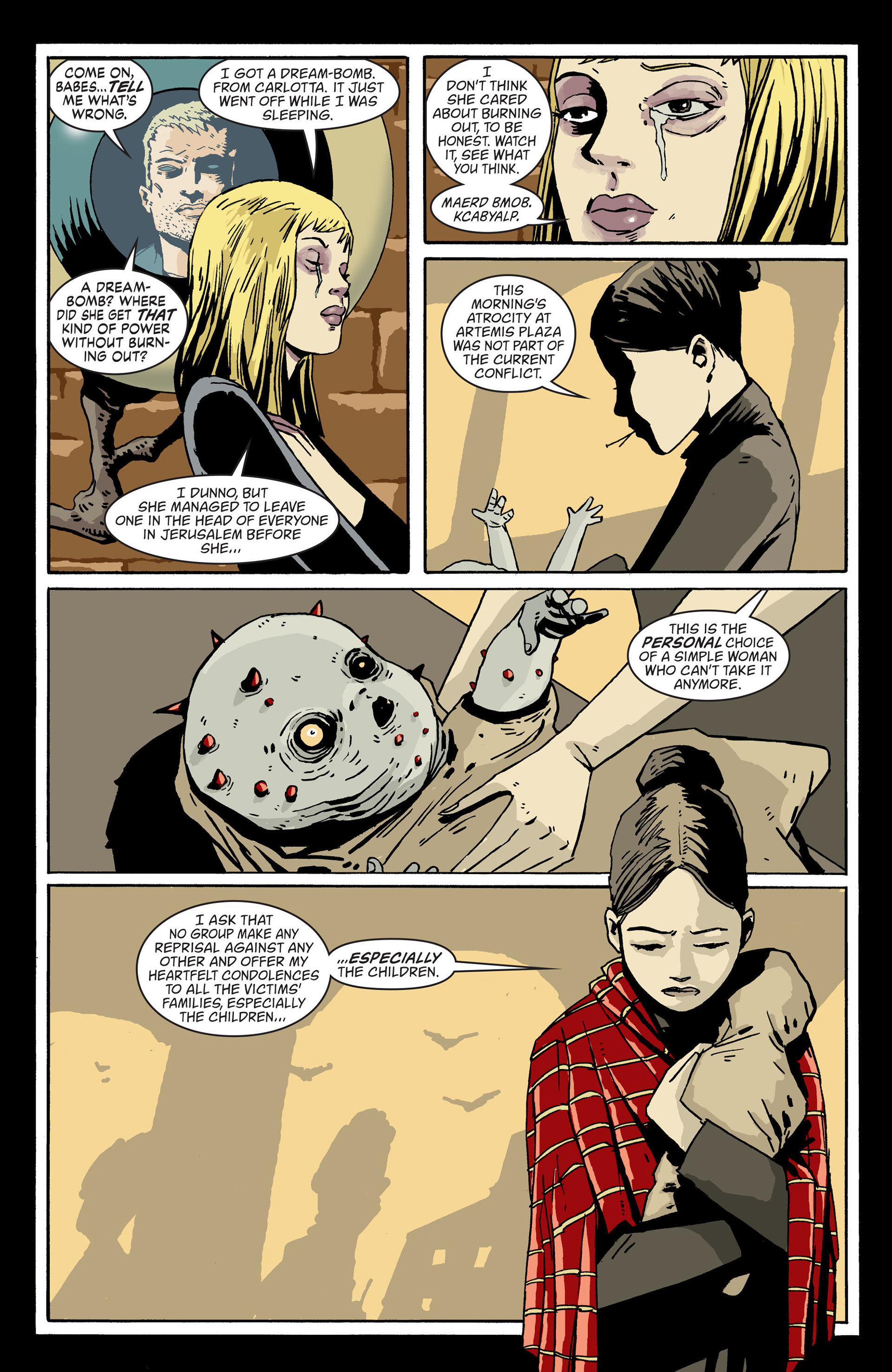 Read online Books of Magick: Life During Wartime comic -  Issue #3 - 16