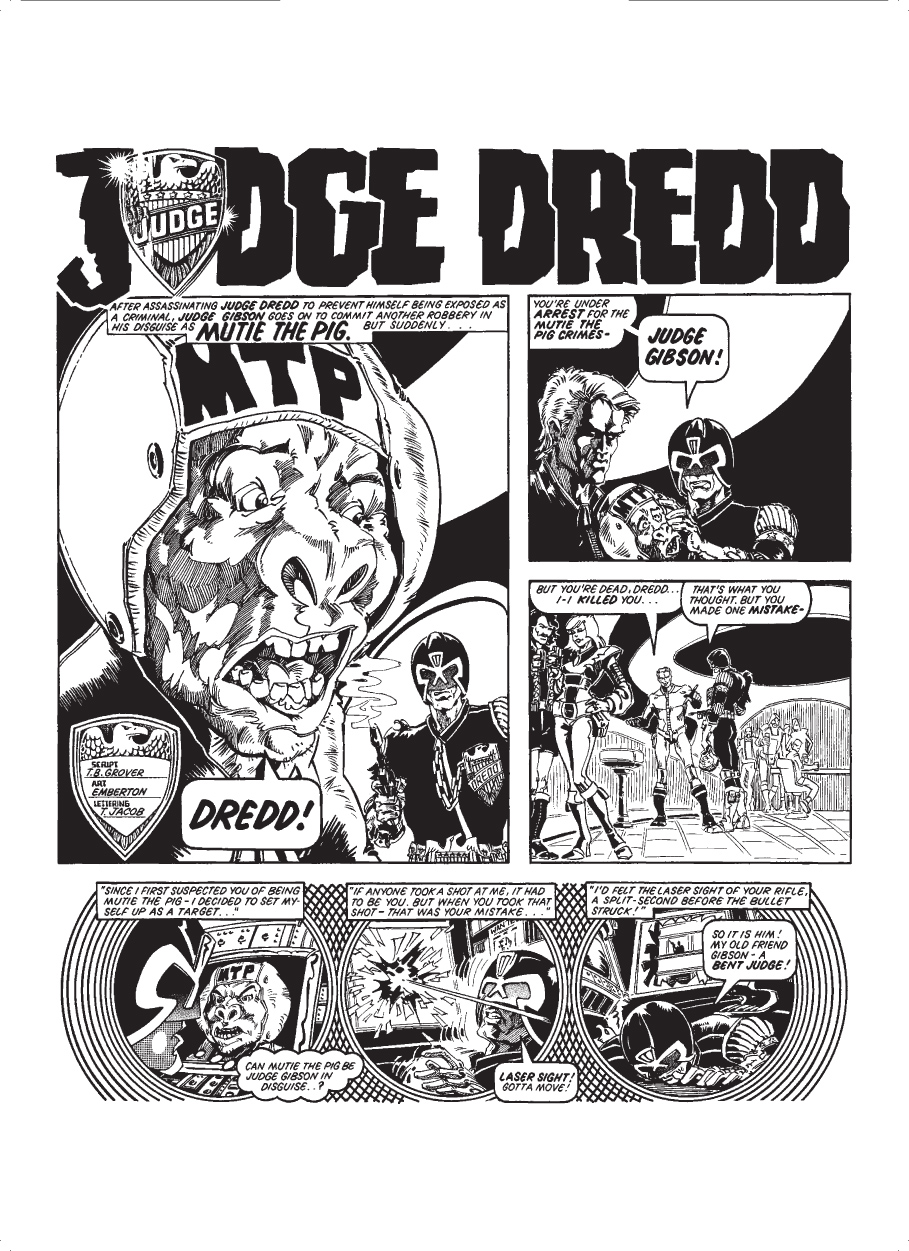 Read online Judge Dredd: The Complete Case Files comic -  Issue # TPB 1 - 167