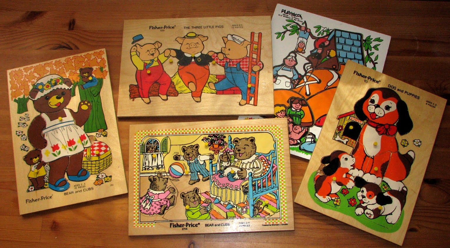 Swirls and swings inset puzzles