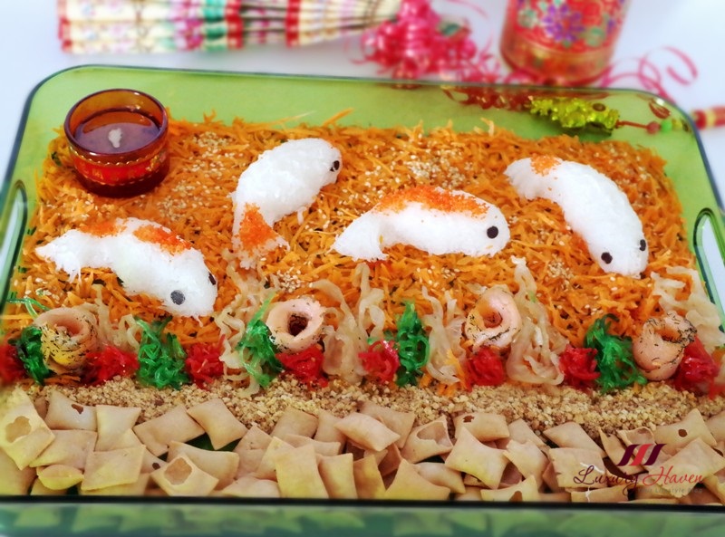 Pinterest • the world’s catalog of ideas Chinese New Year Lo Hei: Salmon Yu Sheng with Jellyfish!
