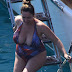 Kelly Brook Big Boobs in Swimsuit in Turkey