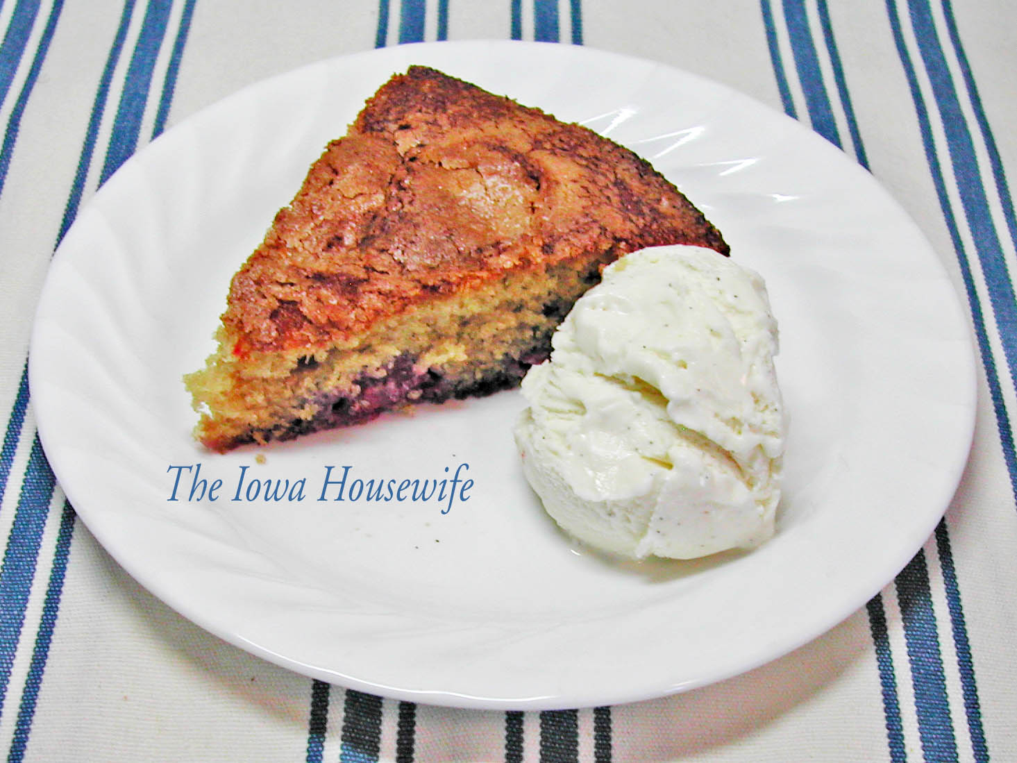 The Iowa Housewife Buttermilk Raspberry Cake
