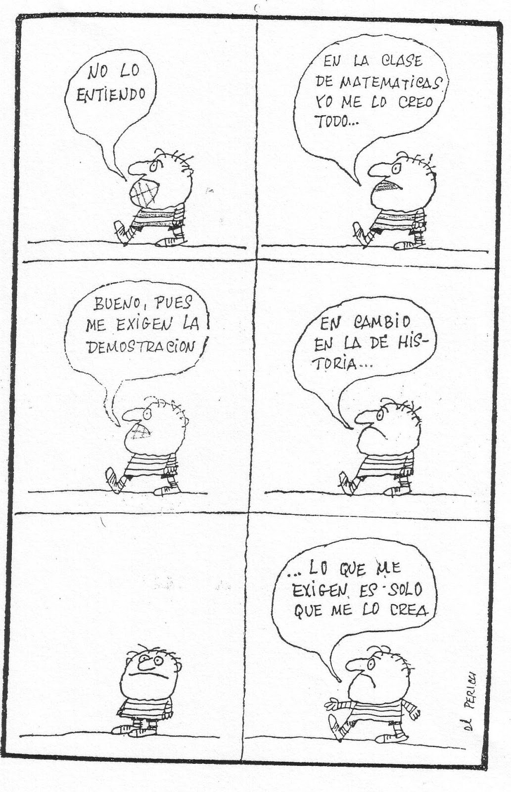 Viñeta ¿Qué es la Historia? - GEOCRONOS