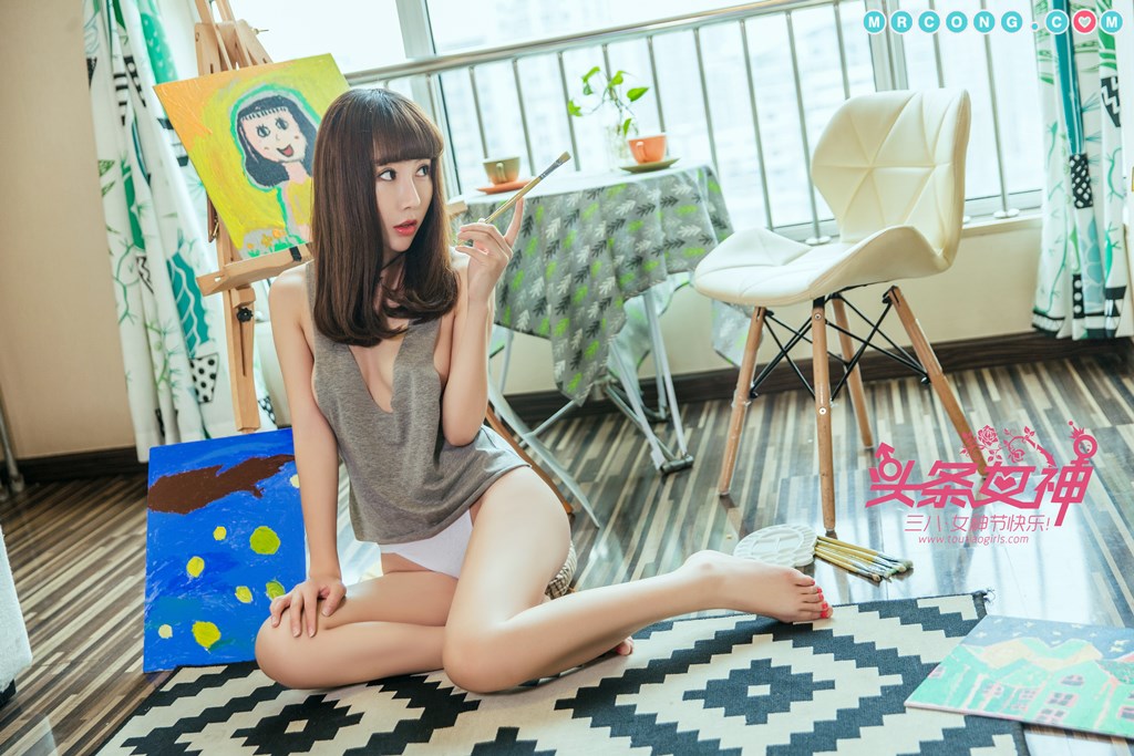 TouTiao 2018-03-08: Model Xiao Xiao (笑笑) (38 photos) photo 2-9