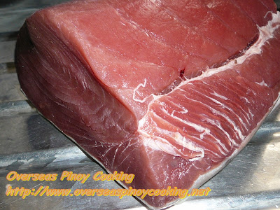 Grilled Tuna Steak, Inihaw na Bariles - Bariles
