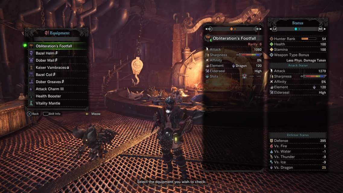 KPO and CZM Monster Hunter World Hammer Build (Max Earplugs
