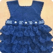 Vestido de bebé Vestido de bebé