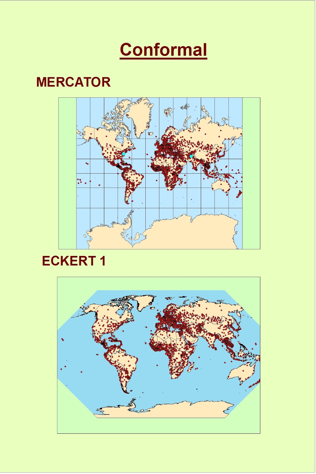 emory method map projections emory method map projections