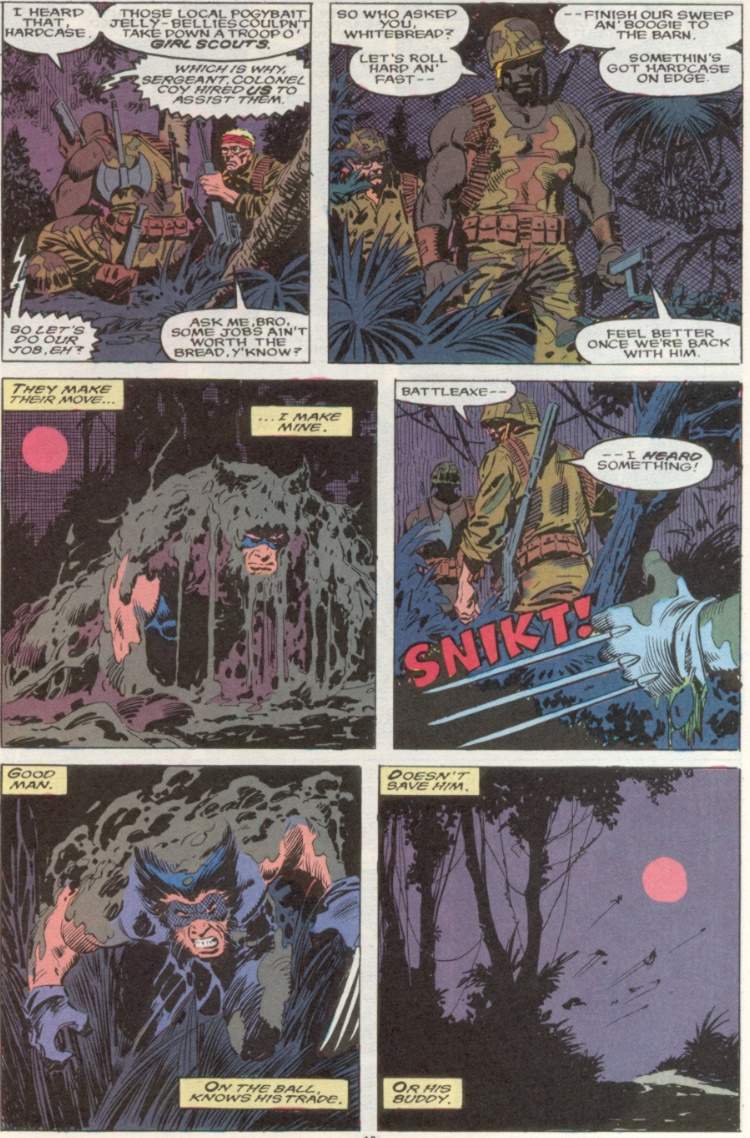 Read online Wolverine (1988) comic -  Issue #5 - 13