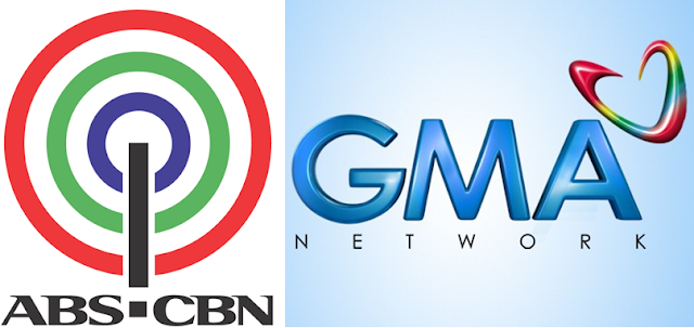 ABS-CBN vs GMA 7 logo