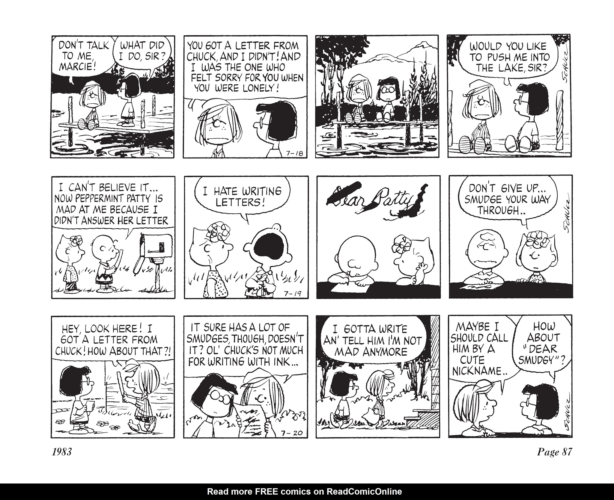 Read online The Complete Peanuts comic -  Issue # TPB 17 - 103