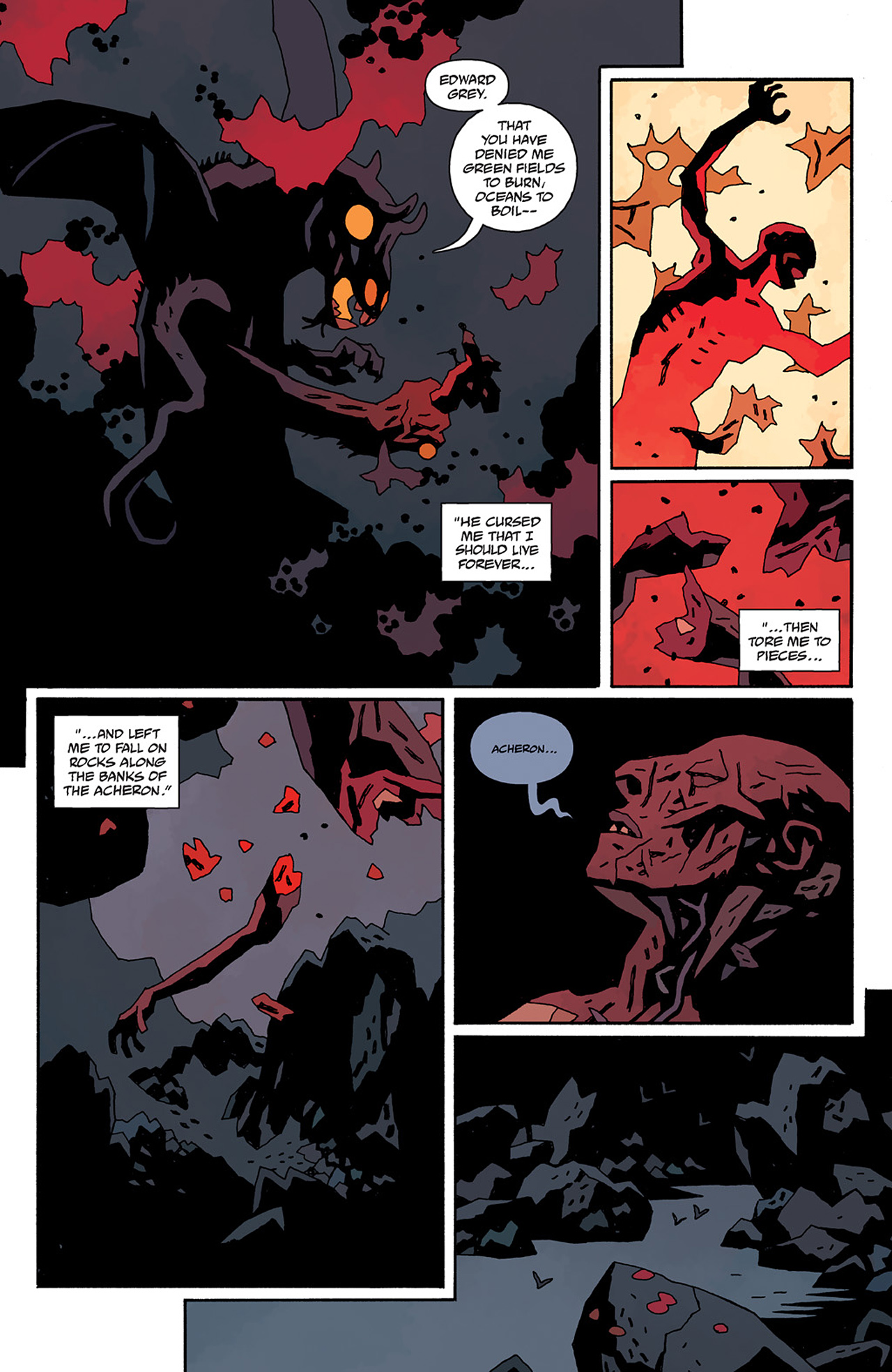 Read online Hellboy In Hell comic -  Issue #4 - 14