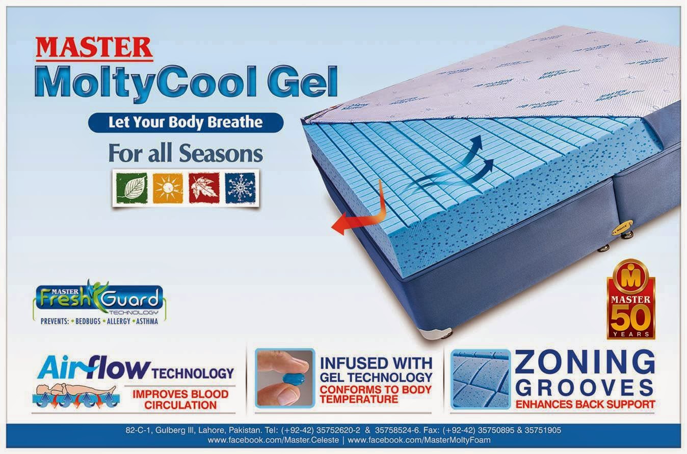 Moltyfoam Cool Gel Ortho Foam Mattress