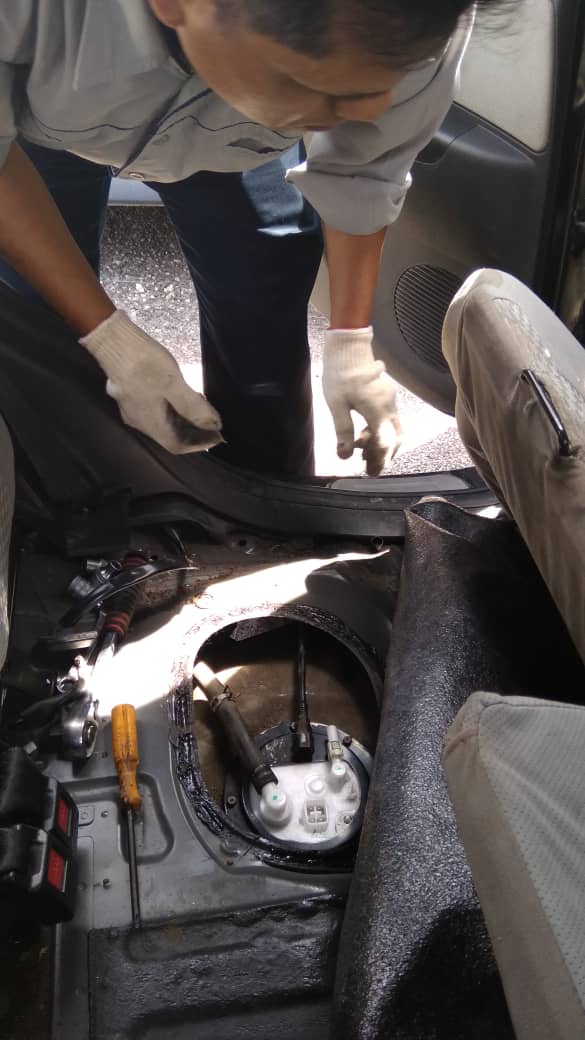 14 LANGKAH YANG BETUL MENUKAR FUEL PUMP MYVI User Experience