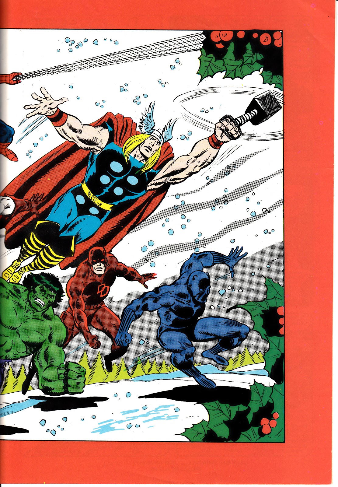 STARLOGGED GEEK MEDIA AGAIN 1977 and 1981 MARVEL CHRISTMAS POSTER