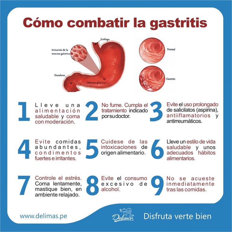 FARMACIA HANIEL COMO COMBATIR LA GASTRITIS