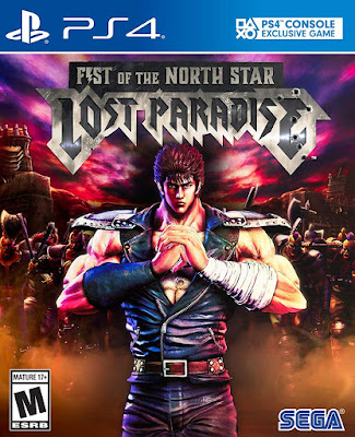 Fist Of The North Lost Paradise Game Cover Ps4