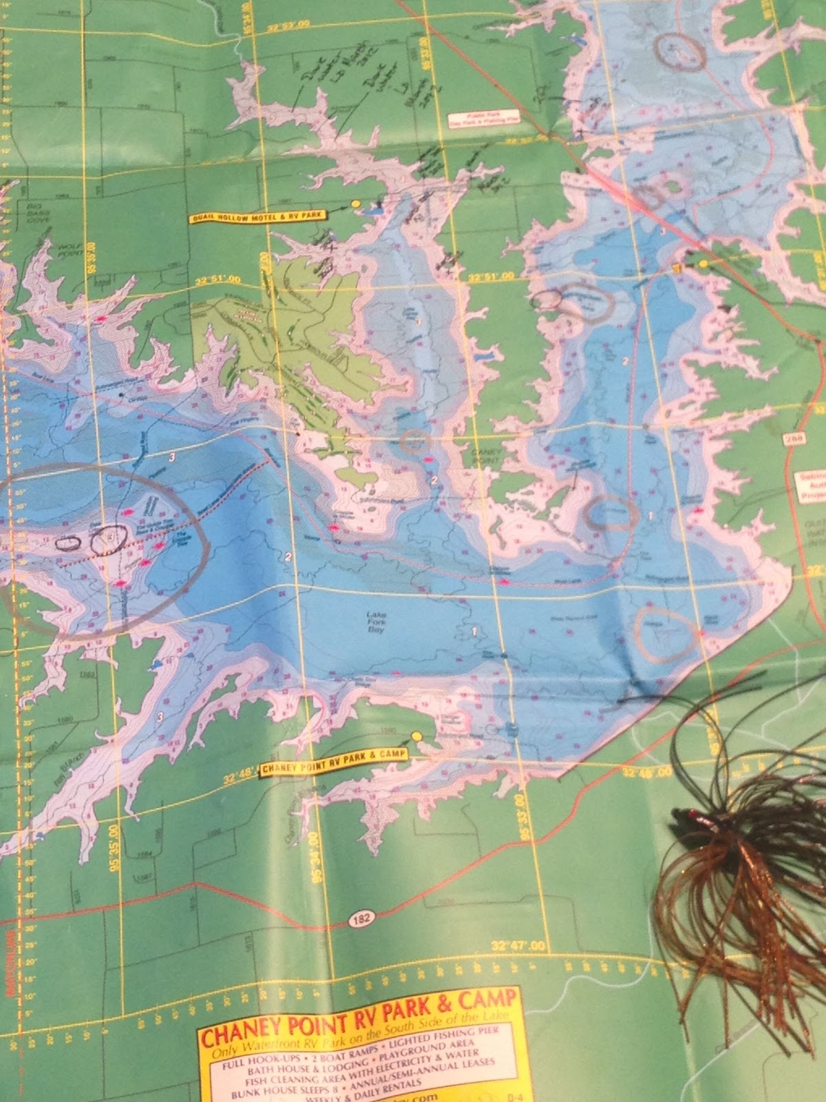 Largemouth Bass Fishing Product Reviews Maps for Bass Fishing