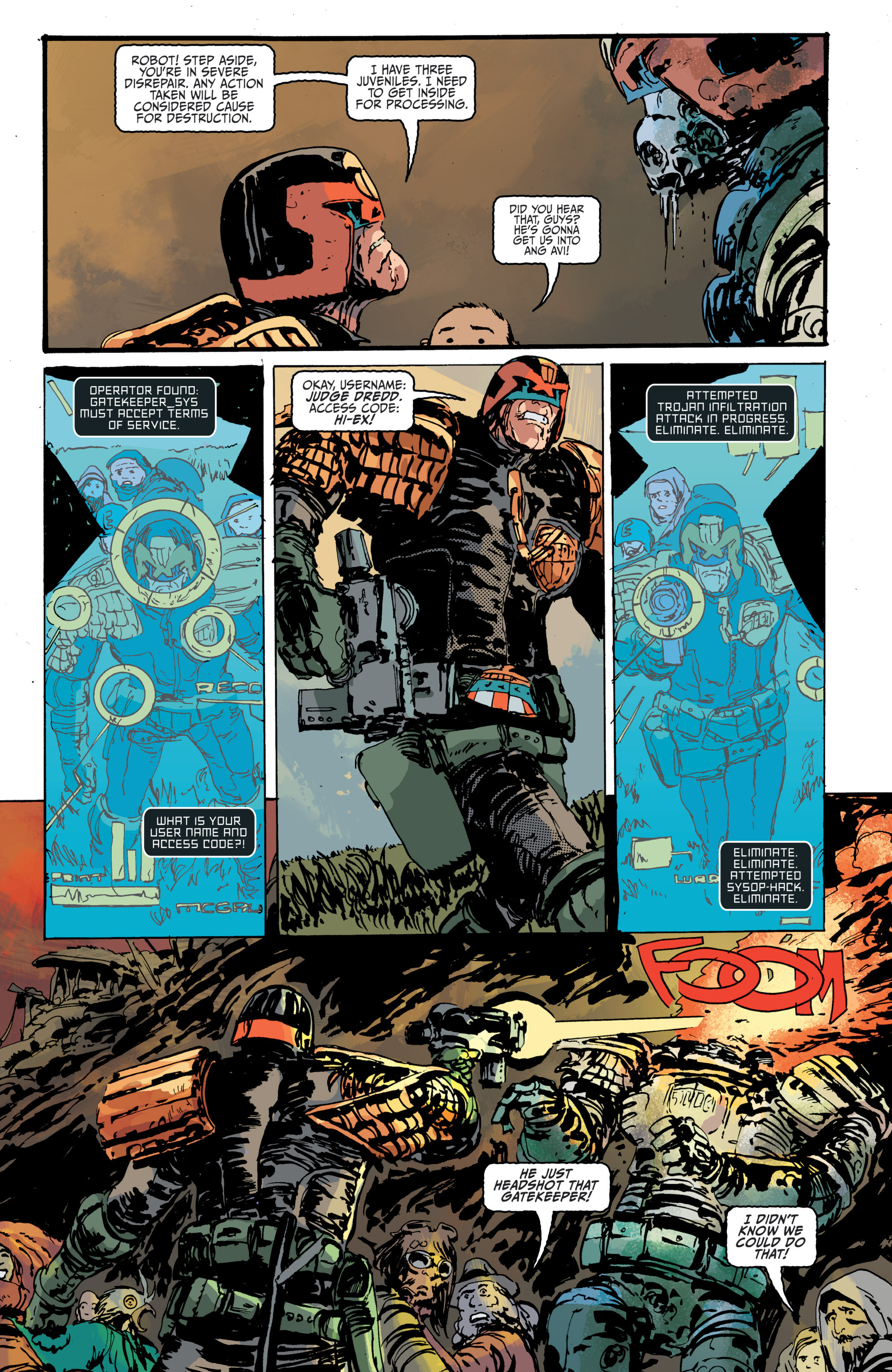 Read online Judge Dredd (2015) comic -  Issue #1 - 17