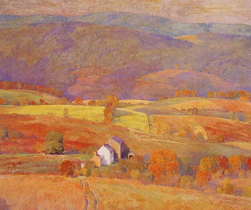 Daniel Garber 1880-1958 | American Impressionist painter 