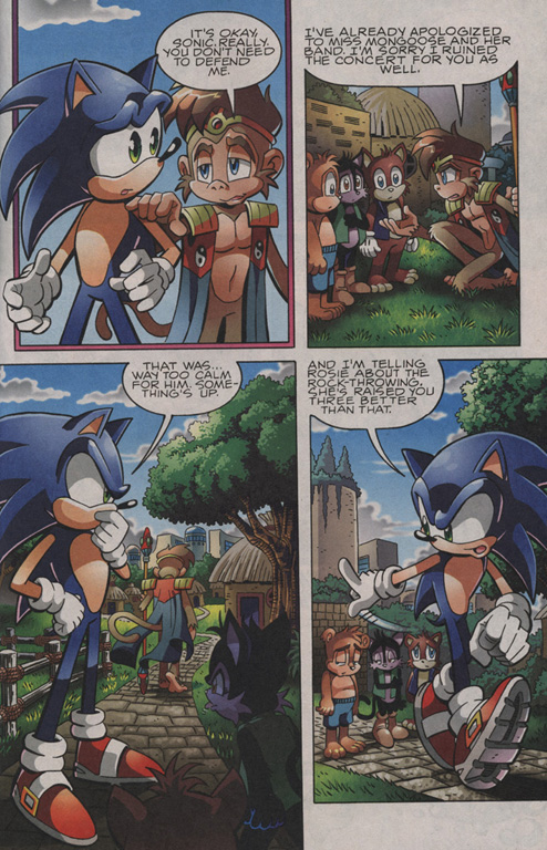 Read online Sonic The Hedgehog comic -  Issue #203 - 4