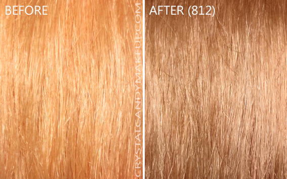 Revlon Professional Nutri Color Creme 3 in 1 Cocktail Before After 812