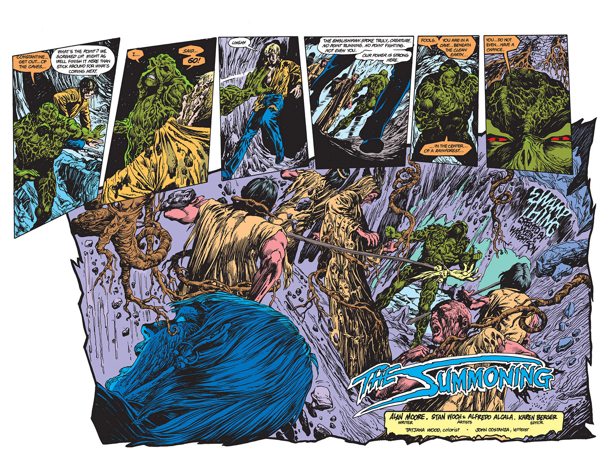 Swamp Thing (1982) Issue #49 #57 - English 3