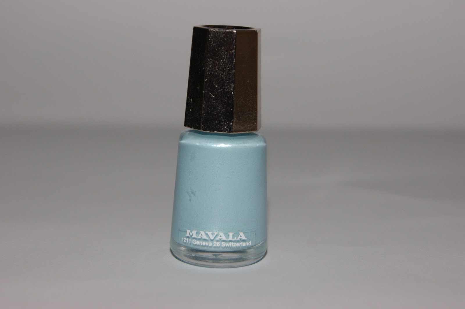 Mavala Blue Mint Nail Polish - Review The Girl